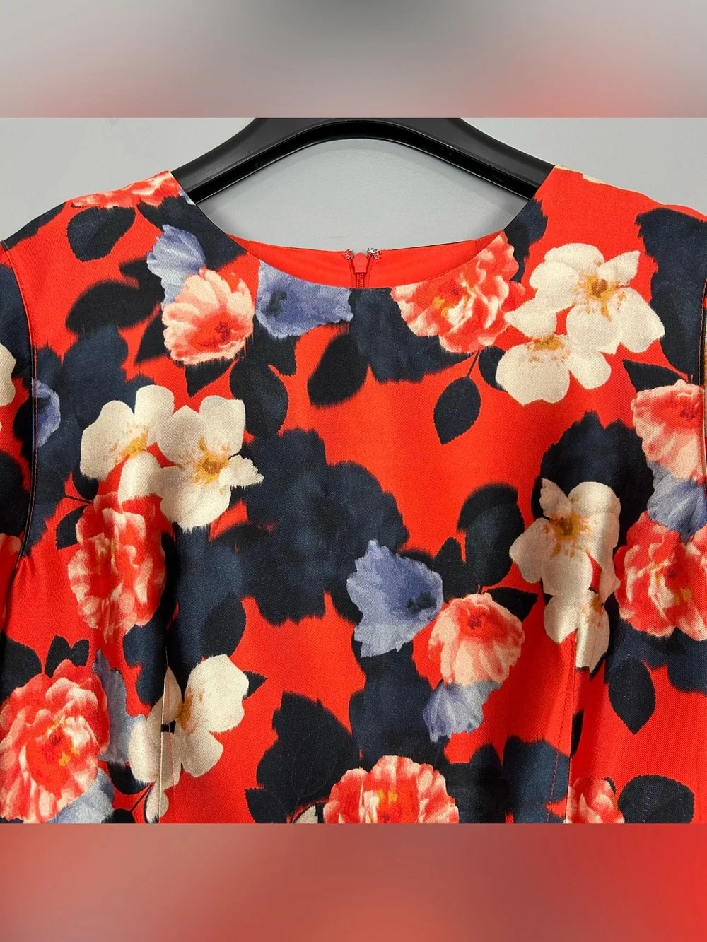 J. Crew Collection Silk Blend Sheath Dress Women’s Size 16 Floral Colorful